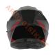 BLACKLION - ÇENE AÇILIR VİZÖRLÜ KASK [LION-160E] [SİYAH-KIRMIZI] [M]