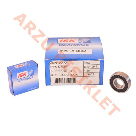 Rulman plastik kapaklı 6001