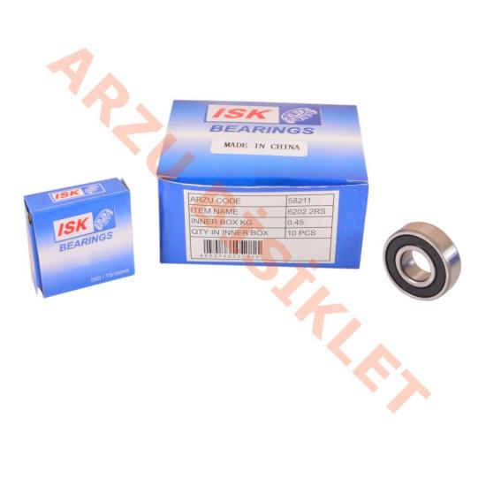 Rulman plastik kapaklı 6202